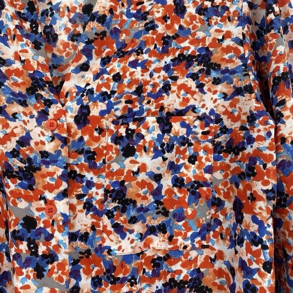 Collective Concepts Floral Romper Size Large Feminine Ditsy Flowers - Picture 11 of 11